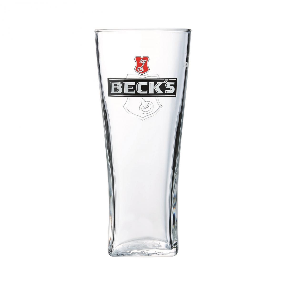 becks beer glass navigare necesse est