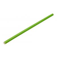 Straight straw paper green 20cm 8 x 6mm