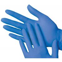 Household latex rubber gloves blue small