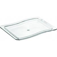 Rave white melamine rectangular platter 10 25cm