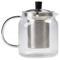 Glass teapot with infuser 70cl 24 75oz