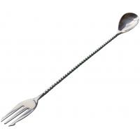 Mezclar cocktail mixing spoon with fork 30cm 12