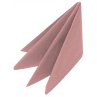 Pink napkins 40cm square 4 fold 2 ply