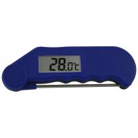 Gourmet folding probe blue thermometer